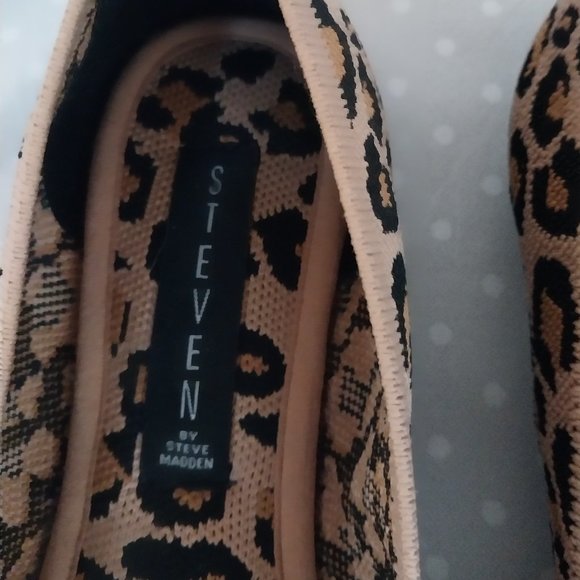 Steven By Steve Madden Solly Leopard Print Ballet Flat - Picture 6 of 8